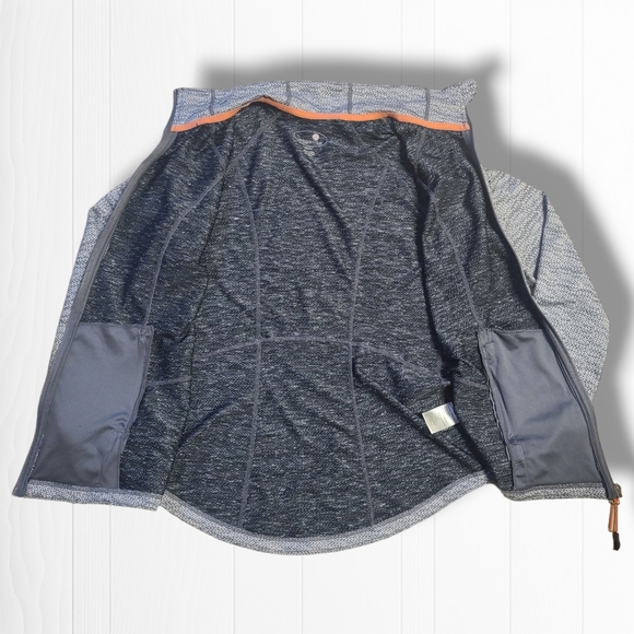 Tangerine Women's Gray Athletic Zip Up Jacket Size Medium - Picture 11 of 16
